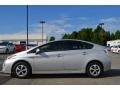 2013 Classic Silver Metallic Toyota Prius Three Hybrid  photo #2