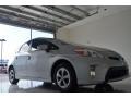 2013 Classic Silver Metallic Toyota Prius Three Hybrid  photo #3