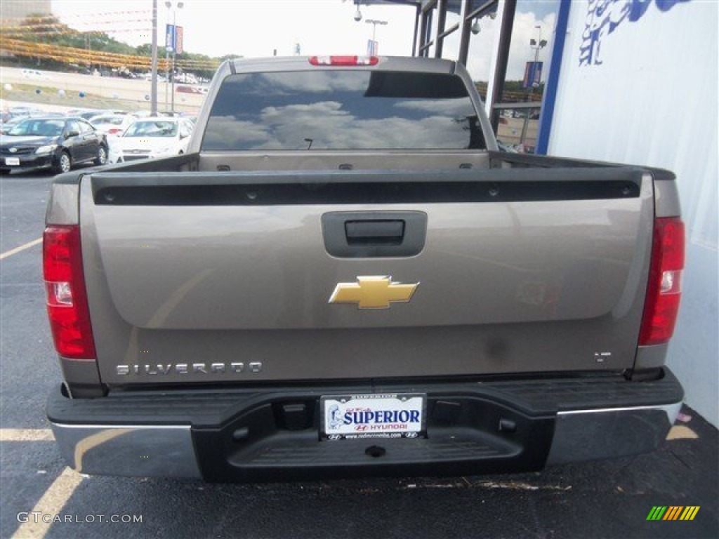 2013 Silverado 1500 LT Crew Cab - Graystone Metallic / Light Titanium/Dark Titanium photo #8