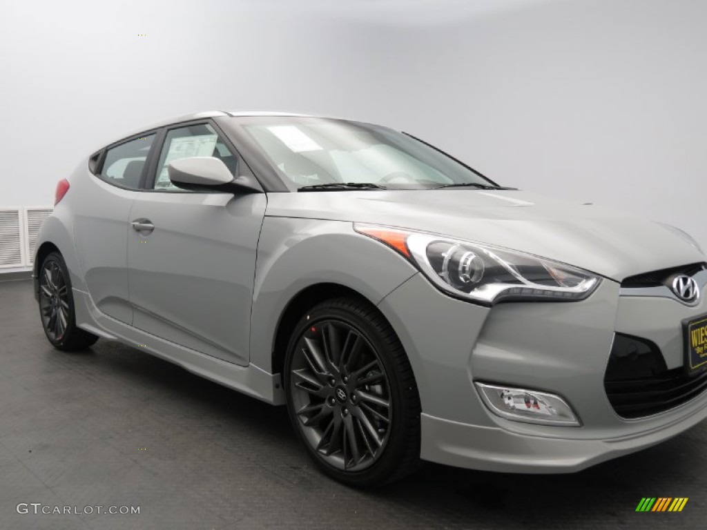 2013 Veloster RE:MIX Edition - Sprint Gray / Black photo #2