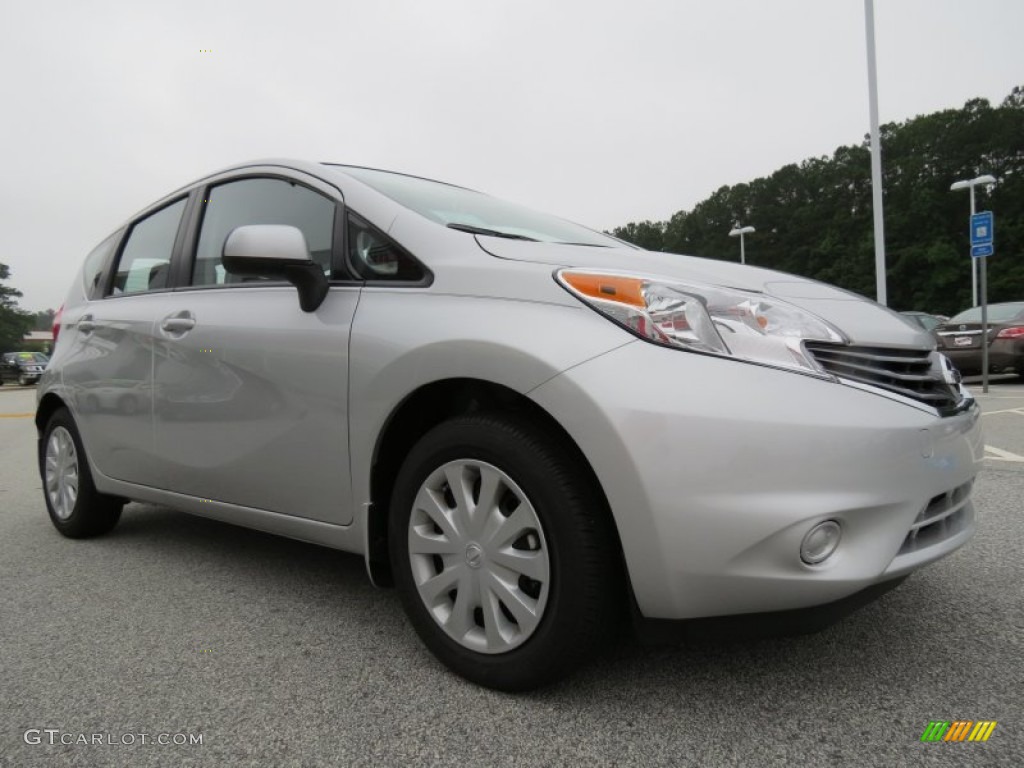 Brilliant Silver 2014 Nissan Versa Note SV Exterior Photo #83730106