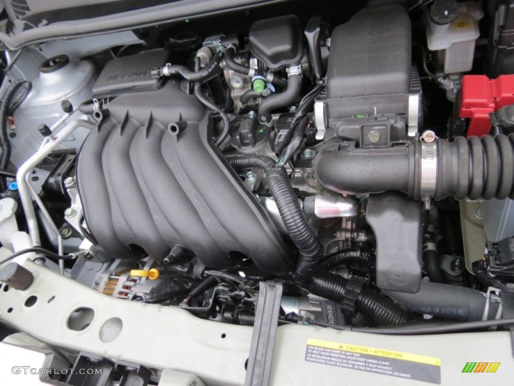 2014 Nissan Versa Note SV 1.6 Liter DOHC CVTCS 16-Valve 4 Cylinder Engine Photo #83730262