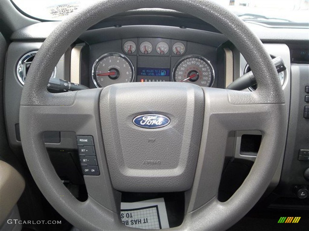 2010 F150 XLT SuperCab - Oxford White / Medium Stone photo #19