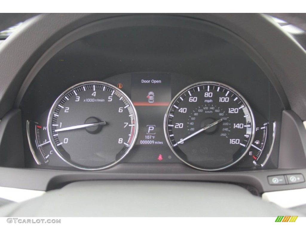 2014 Acura RLX Advance Package Gauges Photo #83731894