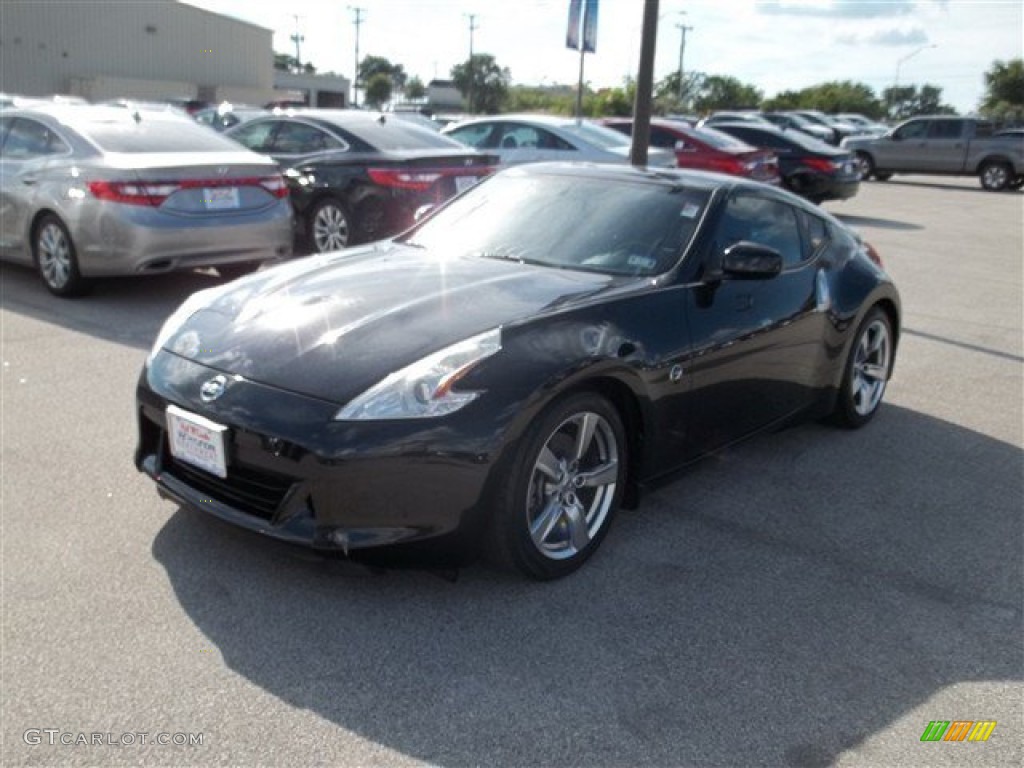 2009 370Z Sport Coupe - Magnetic Black / Black Cloth photo #1