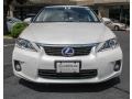 2012 Starfire White Pearl Lexus CT 200h Hybrid Premium  photo #2