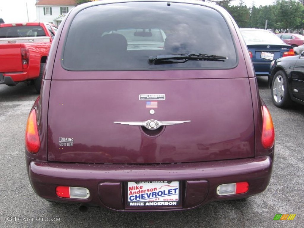 2003 PT Cruiser Touring - Deep Cranberry Pearl / Dark Slate Gray photo #17