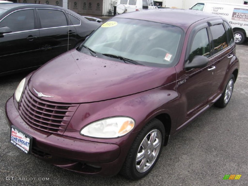 2003 PT Cruiser Touring - Deep Cranberry Pearl / Dark Slate Gray photo #24