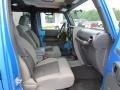 2010 Surf Blue Pearl Jeep Wrangler Unlimited Rubicon 4x4  photo #18