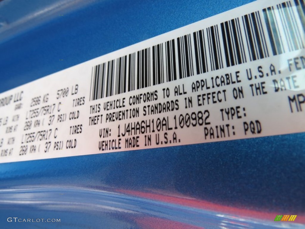 2010 Wrangler Unlimited Rubicon 4x4 - Surf Blue Pearl / Dark Slate Gray/Medium Slate Gray photo #26