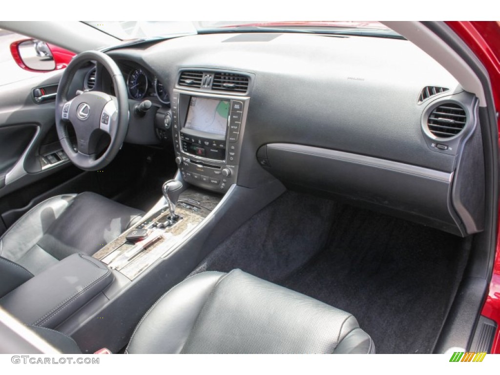 2011 Lexus IS 250 AWD Black Dashboard Photo #83734327