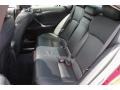 2011 Lexus IS Black Interior Rear Seat Photo