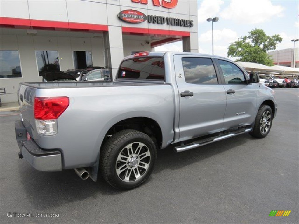 2012 Tundra Texas Edition CrewMax - Silver Sky Metallic / Graphite photo #7