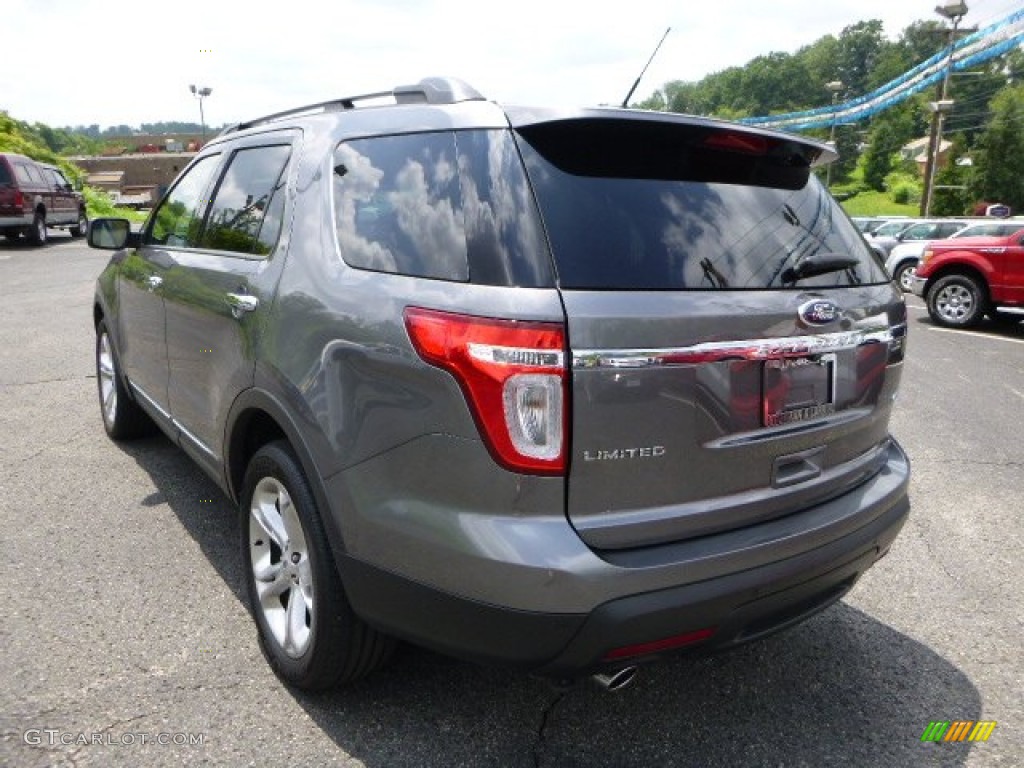 2012 Explorer Limited 4WD - Sterling Gray Metallic / Charcoal Black photo #4