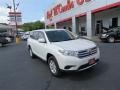 Blizzard White Pearl 2012 Toyota Highlander 