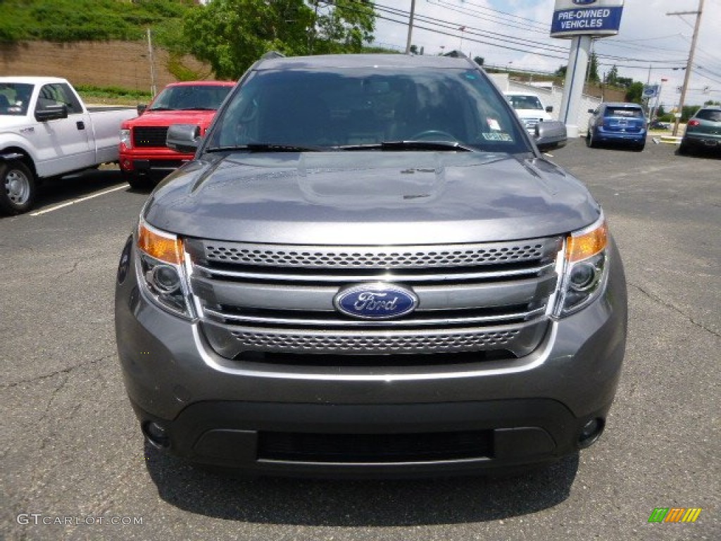 2012 Explorer Limited 4WD - Sterling Gray Metallic / Charcoal Black photo #6