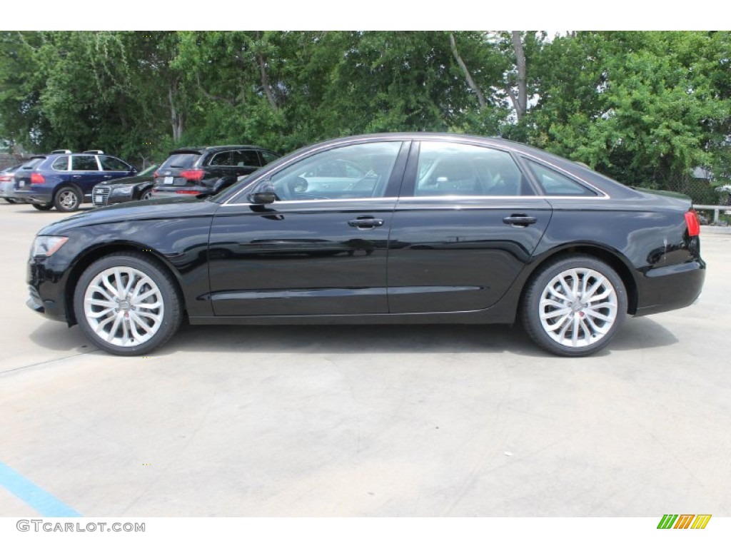 Brilliant Black 2014 Audi A6 2.0T quattro Sedan Exterior Photo #83736805