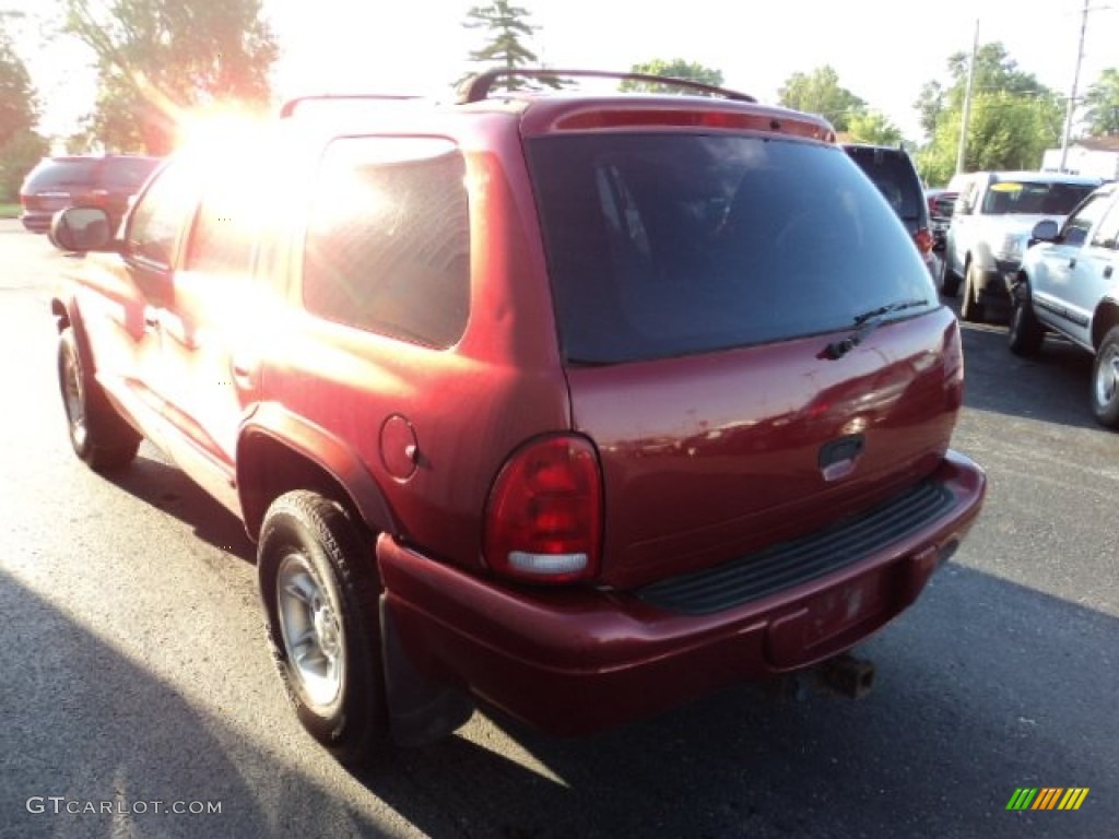 1999 Durango SLT 4x4 - Chili Pepper Red Pearlcoat / Agate photo #3