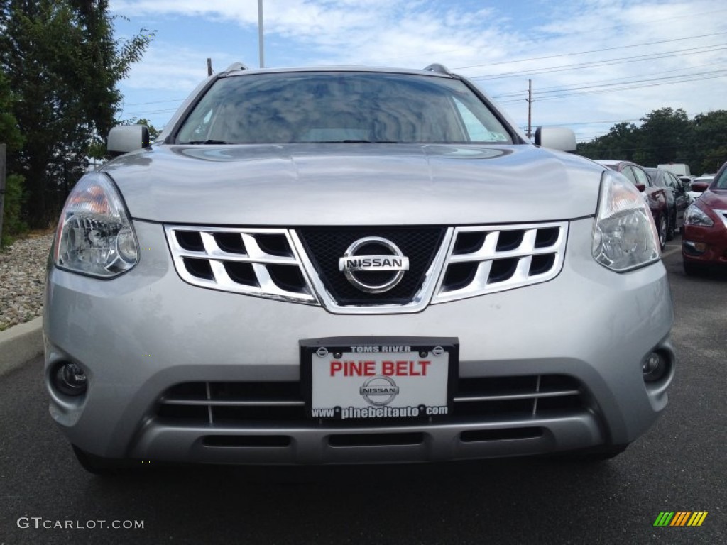 2011 Rogue SL AWD - Silver Ice Metallic / Black photo #2
