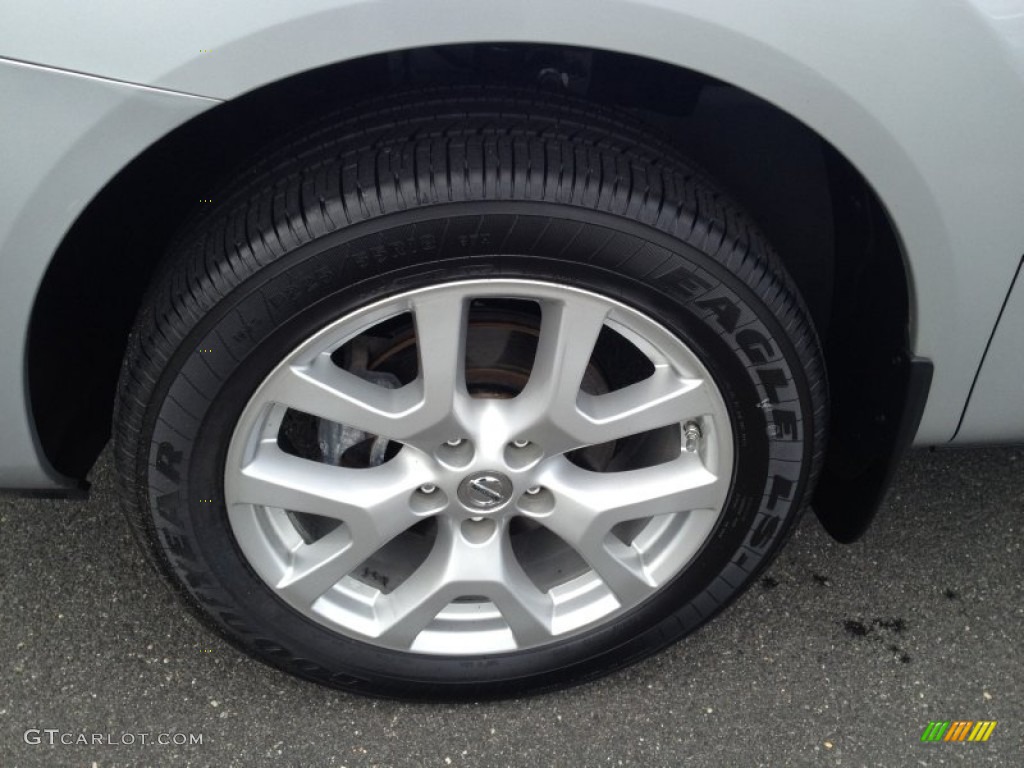 2011 Rogue SL AWD - Silver Ice Metallic / Black photo #3