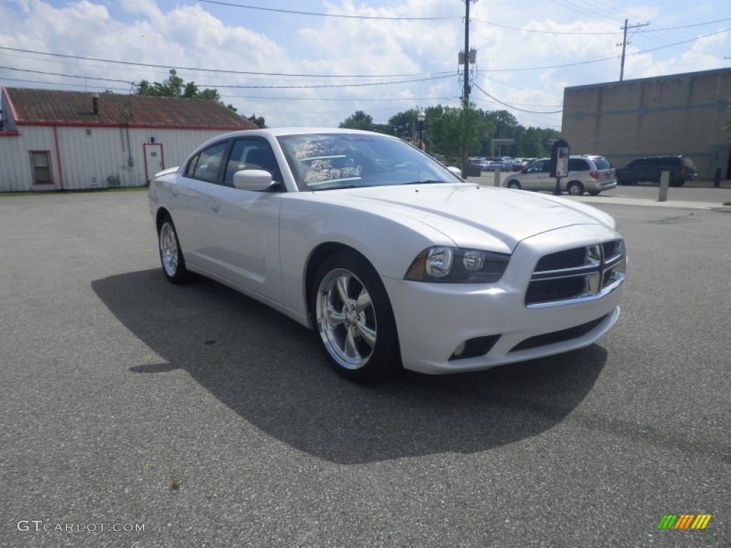 2013 Charger SXT - Ivory Pearl / Black photo #1