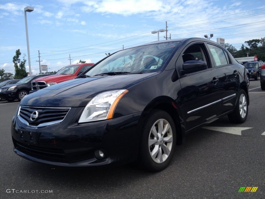 2011 Sentra 2.0 SL - Super Black / Charcoal photo #1