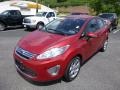 Red Candy Metallic - Fiesta SEL Sedan Photo No. 5