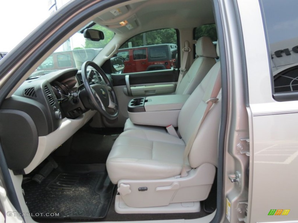 2009 Silverado 1500 LT Crew Cab 4x4 - Silver Birch Metallic / Light Titanium photo #10