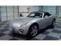 2007 Cool Silver Pontiac Solstice Roadster  photo #3