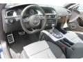  2014 S5 3.0T Premium Plus quattro Coupe Black/Lunar Silver Interior