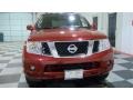 2011 Red Brick Nissan Pathfinder S  photo #2