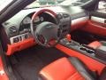 2003 Ford Thunderbird Black Ink/Torch Red Interior Interior Photo