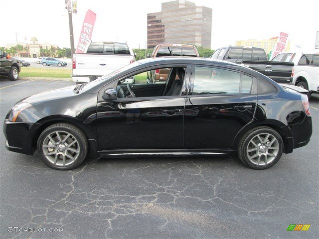 Super Black 2011 Nissan Sentra SE-R Spec V Exterior Photo #83741362