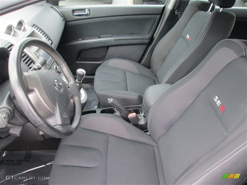 Charcoal Interior 2011 Nissan Sentra SE-R Spec V Photo #83741473