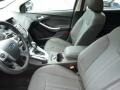 Charcoal Black 2014 Ford Focus SE Hatchback Interior Color