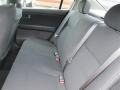 2011 Nissan Sentra Charcoal Interior Rear Seat Photo