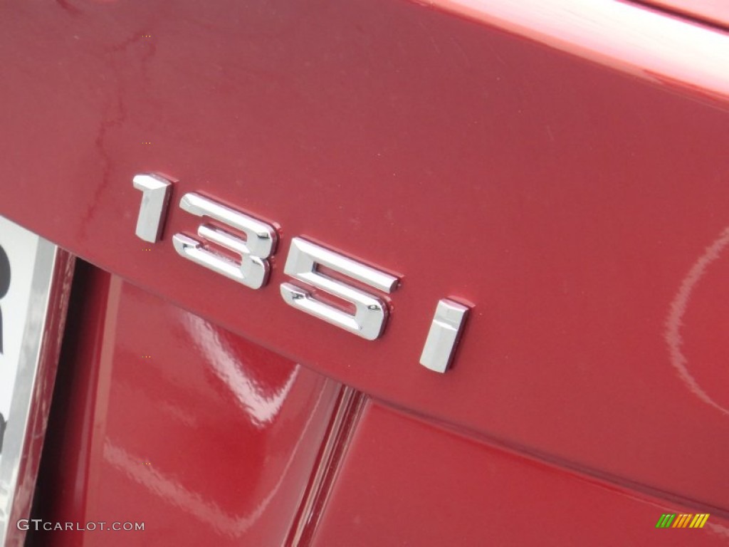 2012 1 Series 135i Coupe - Vermillion Red Metallic / Savanna Beige photo #8