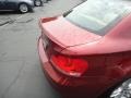 2012 Vermillion Red Metallic BMW 1 Series 135i Coupe  photo #9