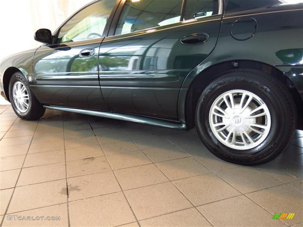 2002 LeSabre Custom - Dark Polo Green Metallic / Taupe photo #9