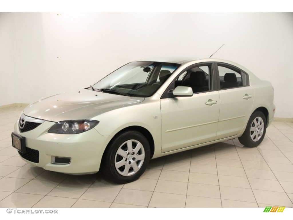 2008 MAZDA3 i Touring Sedan - Golden Sand Metallic / Black photo #1