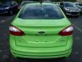 2014 Green Envy Ford Fiesta SE Sedan  photo #3
