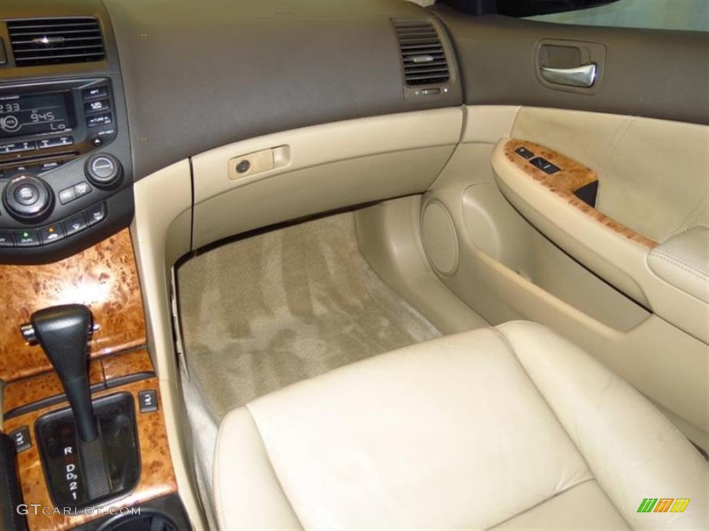 2003 Accord EX V6 Sedan - Desert Mist Metallic / Ivory photo #13