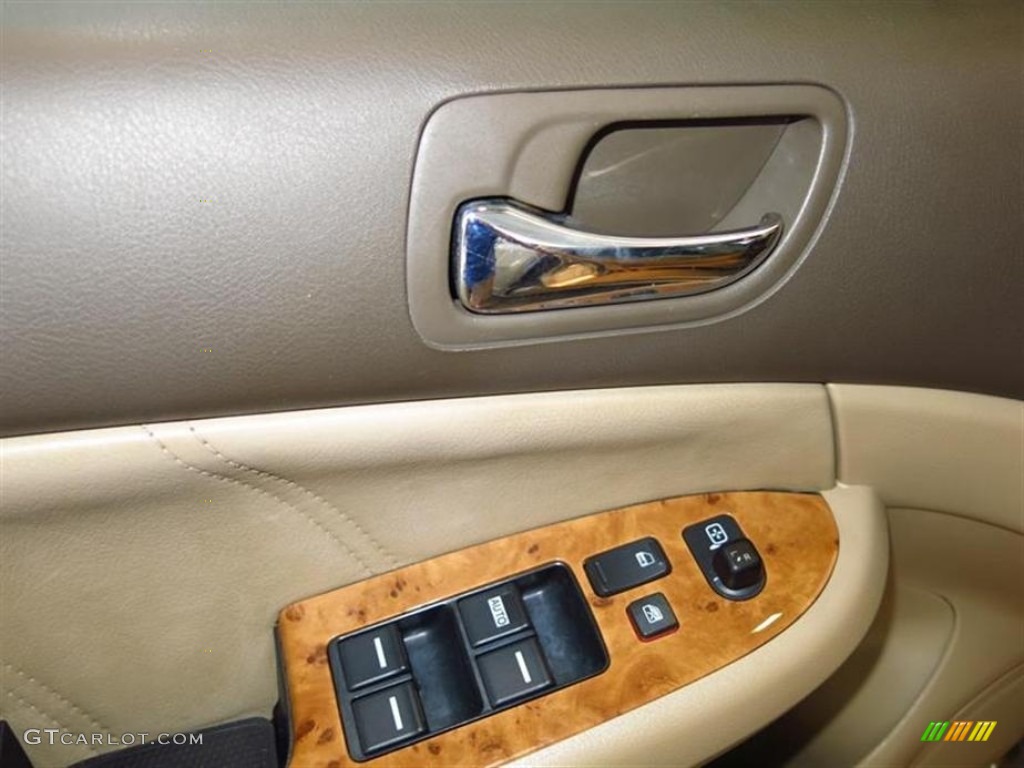 2003 Accord EX V6 Sedan - Desert Mist Metallic / Ivory photo #15