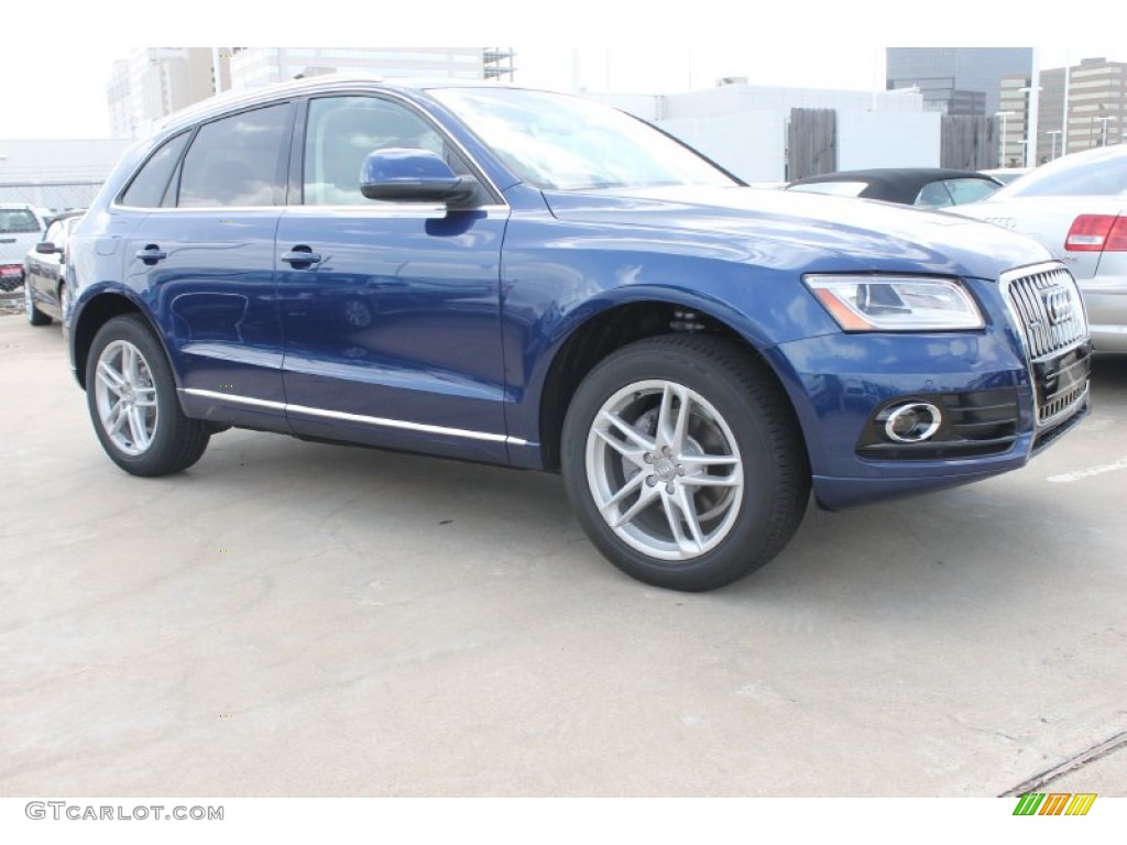 Scuba Blue Metallic 2013 Audi Q5 2.0 TFSI quattro Exterior Photo #83742833