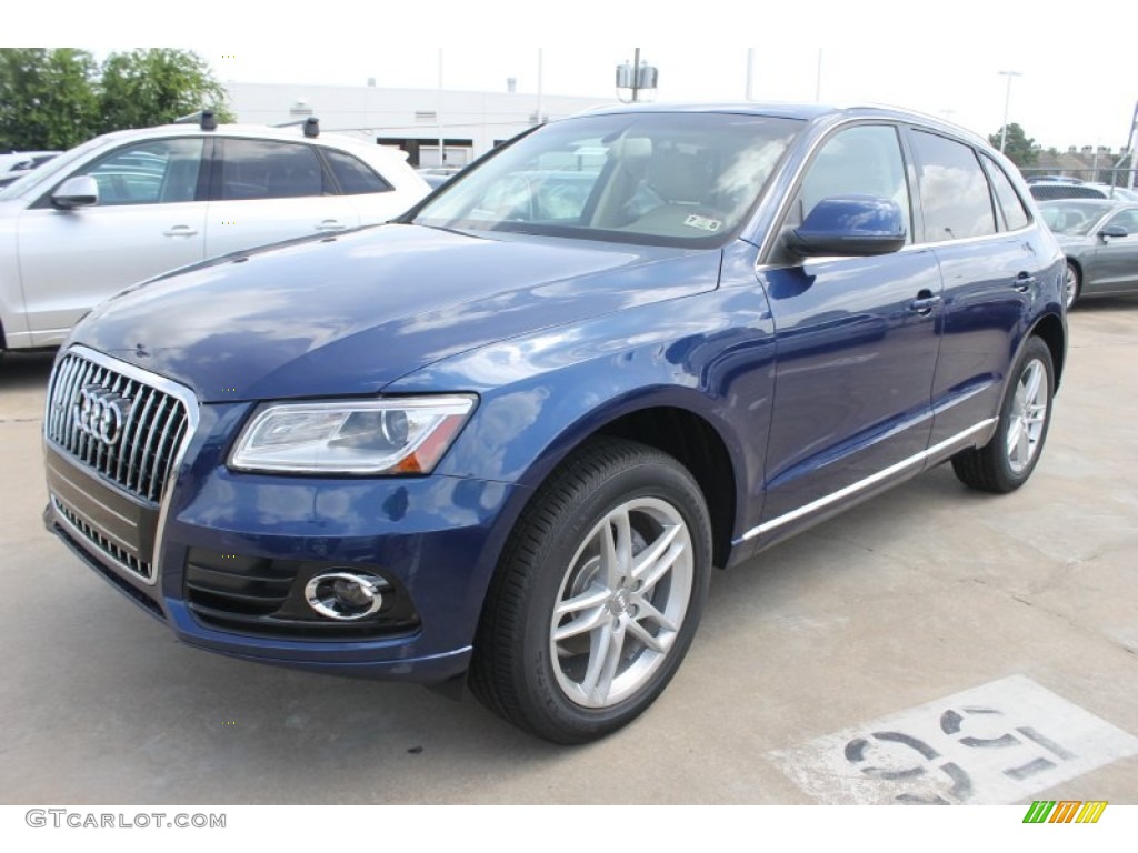 Scuba Blue Metallic 2013 Audi Q5 2.0 TFSI quattro Exterior Photo #83742877
