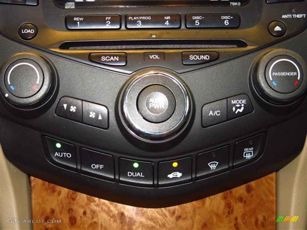 2003 Accord EX V6 Sedan - Desert Mist Metallic / Ivory photo #21