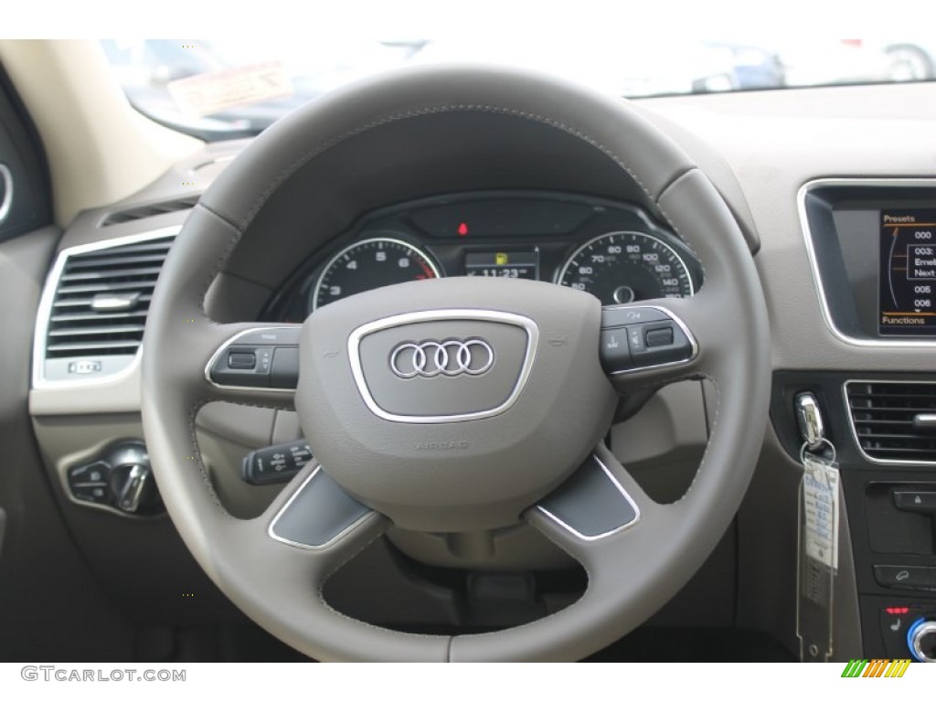 2013 Q5 2.0 TFSI quattro - Scuba Blue Metallic / Pistachio Beige photo #62