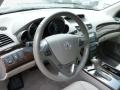 Taupe 2011 Acura MDX Standard MDX Model Steering Wheel