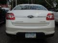 2010 White Platinum Metallic Tri-Coat Ford Taurus Limited  photo #5