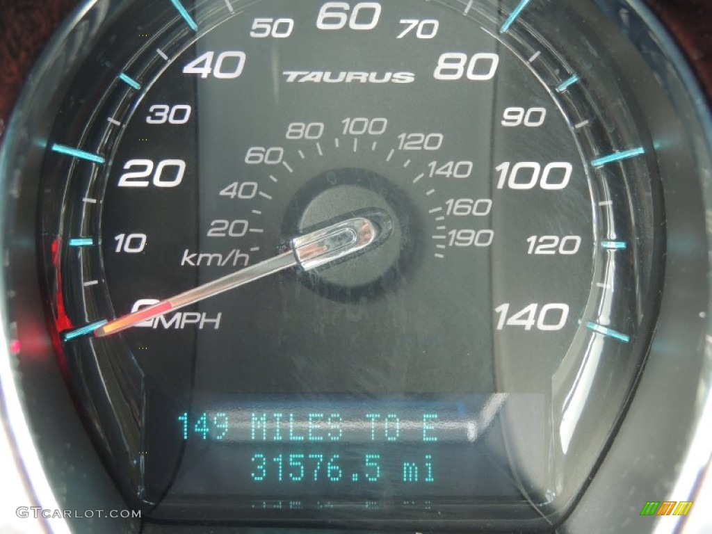 2010 Taurus Limited - White Platinum Metallic Tri-Coat / Light Stone photo #19
